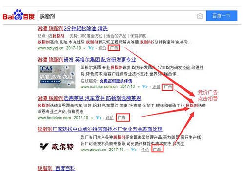 脫脂劑、電鍍光澤SEO優(yōu)化外包案例